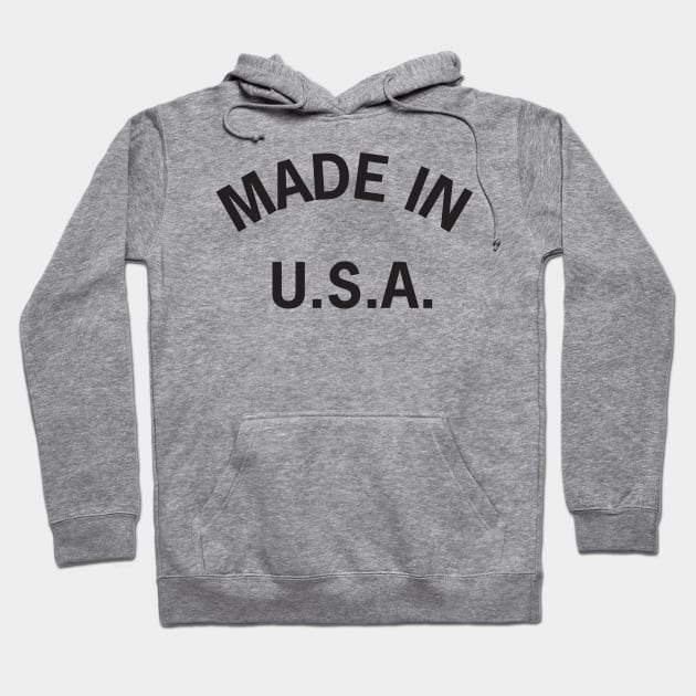 Made in USA Hoodie by elskepress